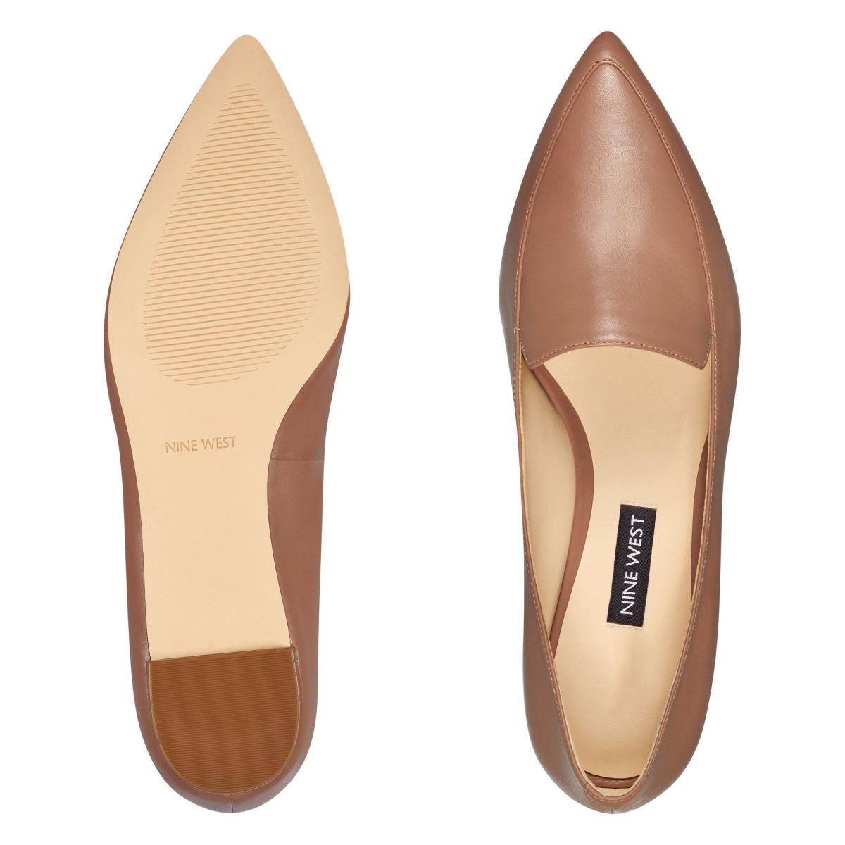 Nine West Abay Smoking Naisten Flats Beige | 2615WZOHU