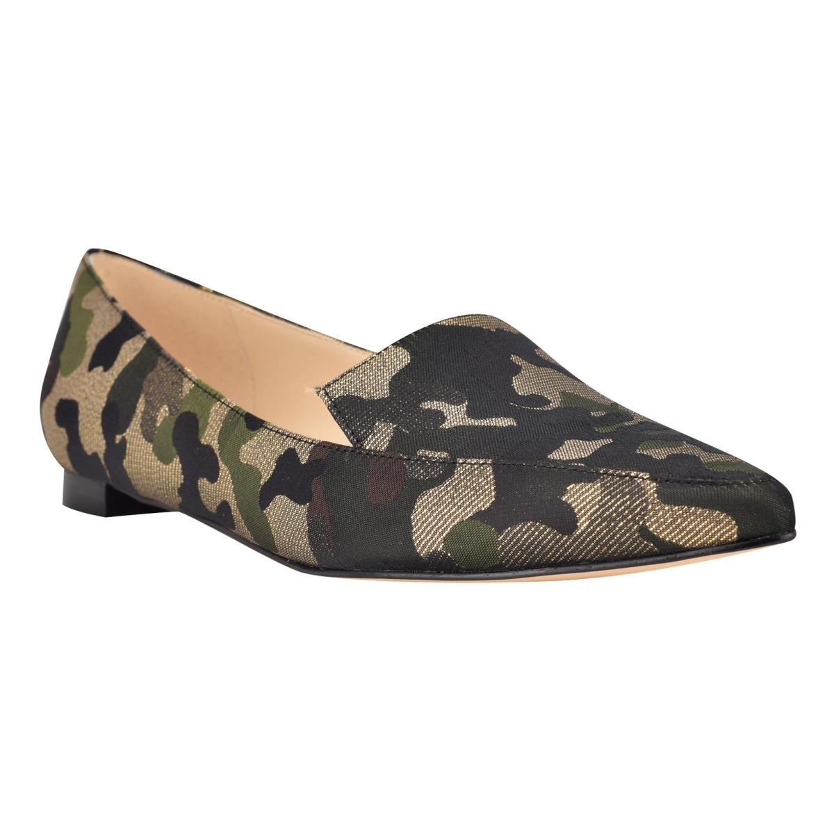 Nine West Abay Smoking Naisten Flats Camo | 2489IYAET