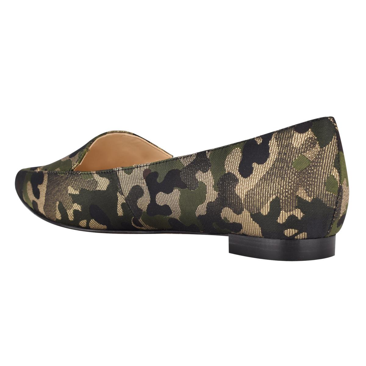 Nine West Abay Smoking Naisten Flats Camo | 2489IYAET