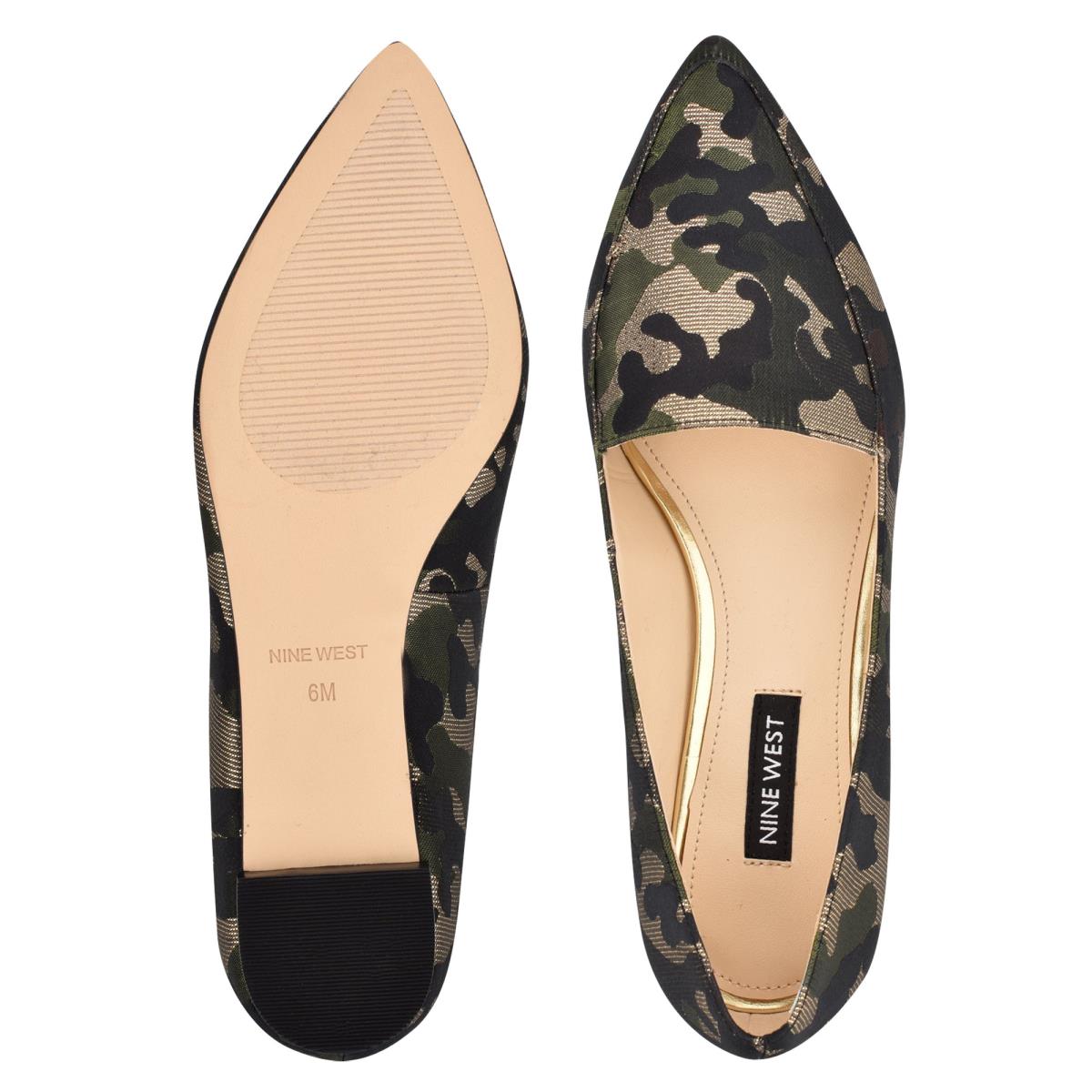 Nine West Abay Smoking Naisten Flats Camo | 2489IYAET