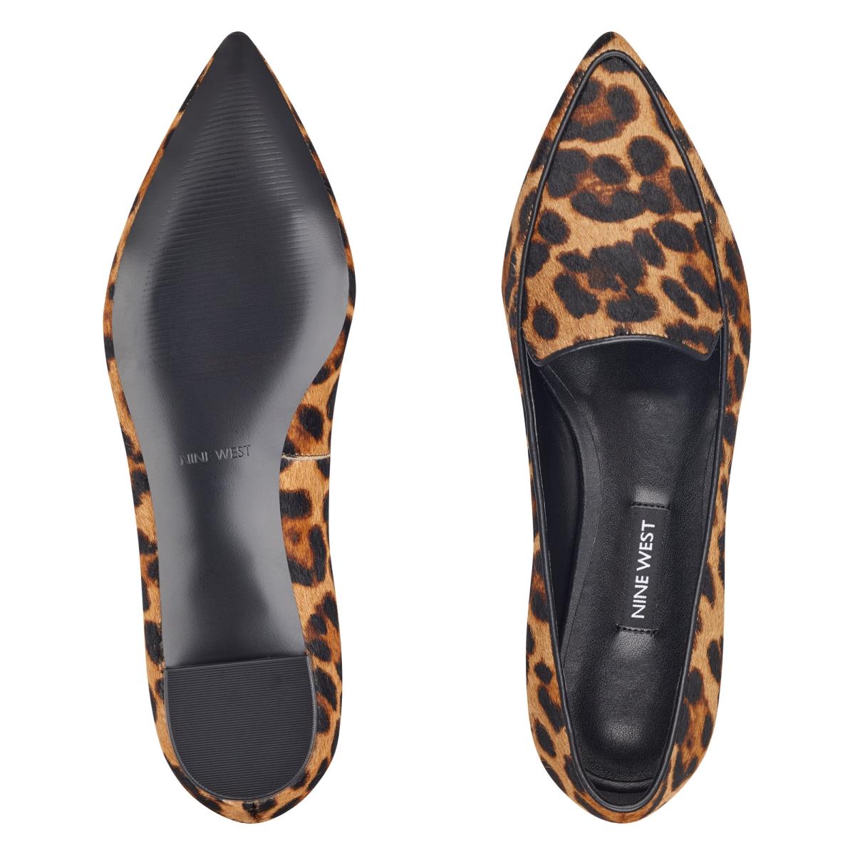 Nine West Abay Smoking Naisten Flats Leopardi | 9501KIFPX