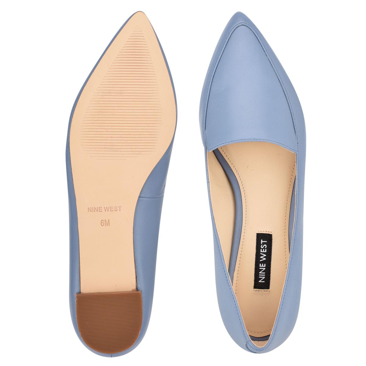 Nine West Abay Smoking Naisten Flats Mustat | 3256QUNLA