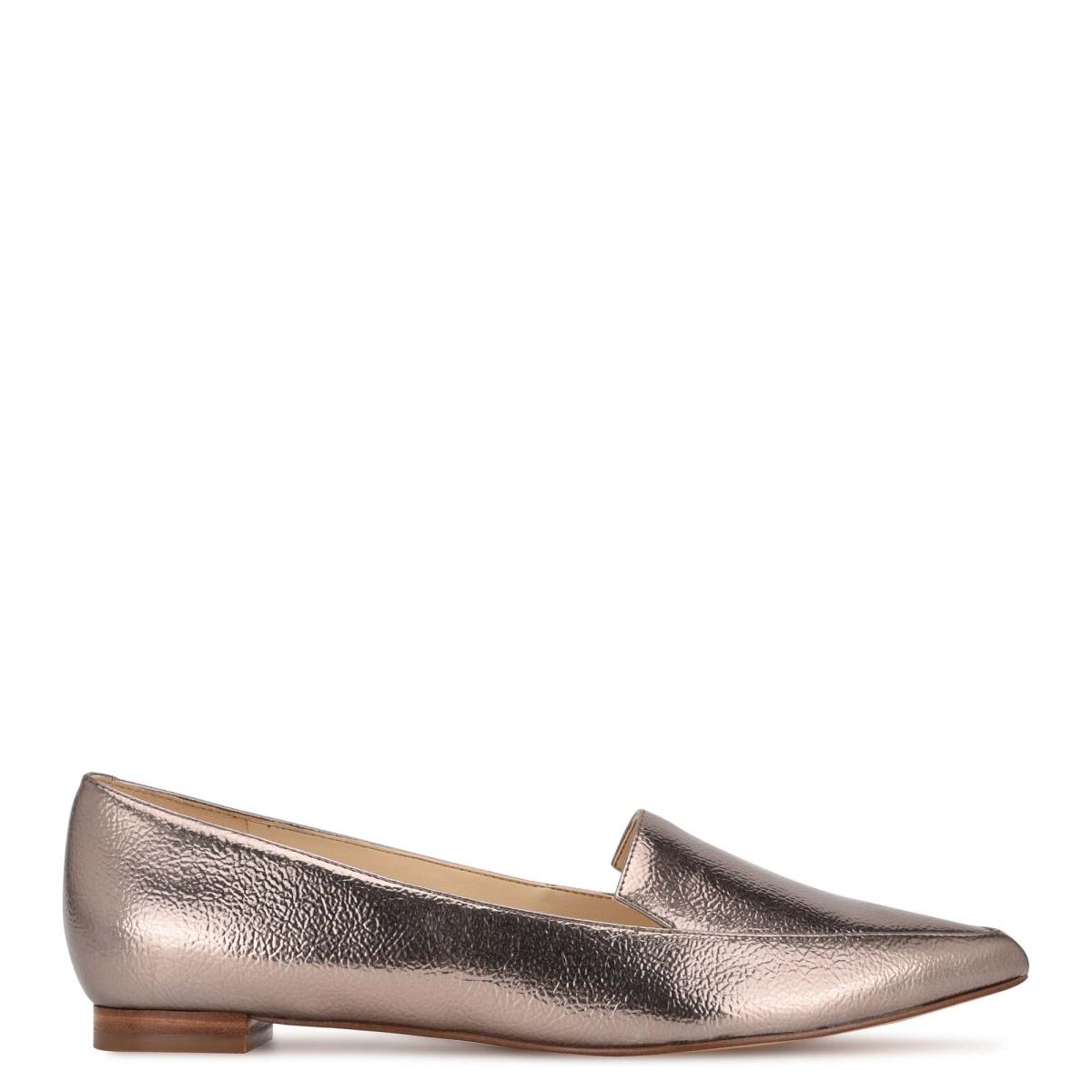 Nine West Abay Smoking Naisten Flats Ruskea | 2136QVIDM