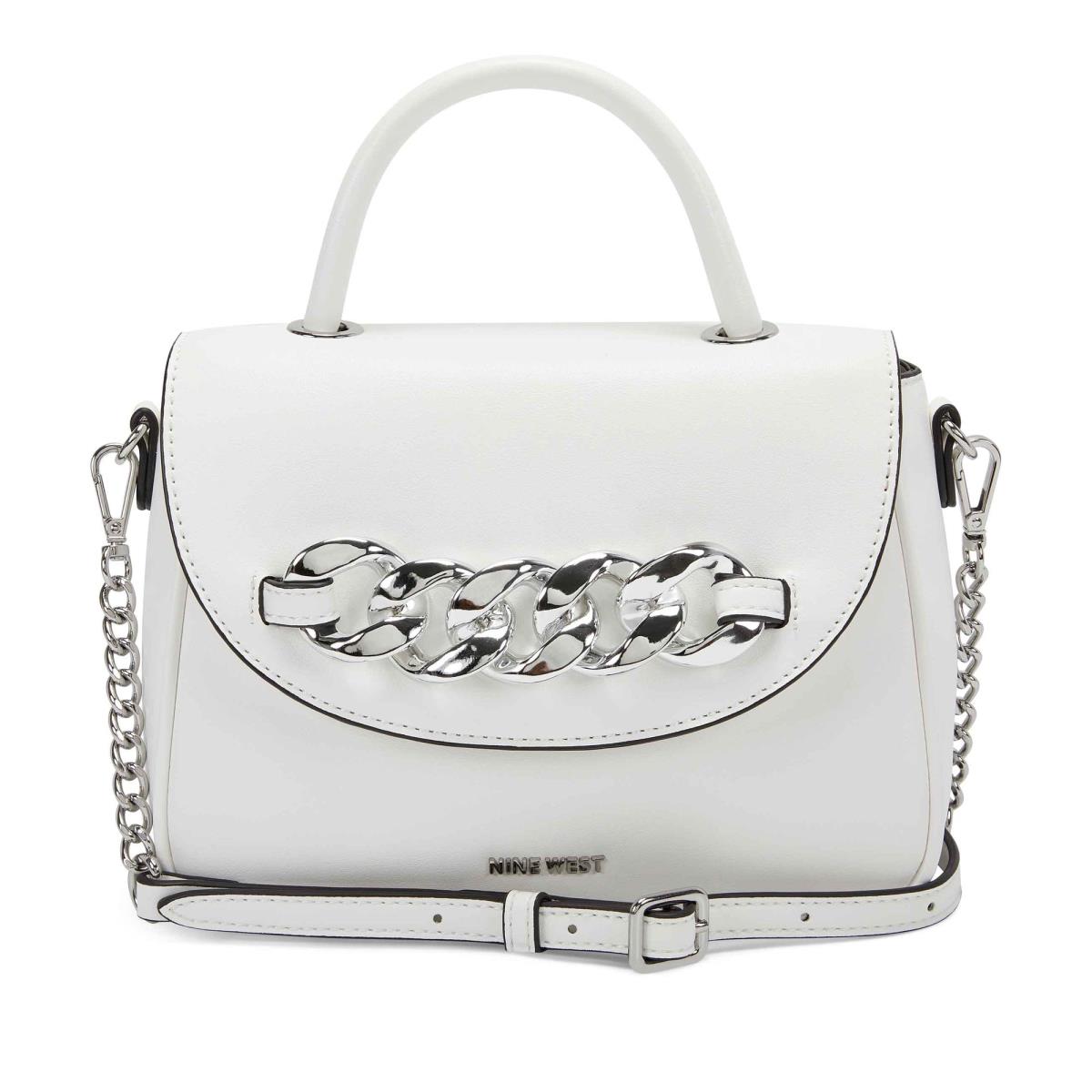 Nine West Addy Mini Top Handle Flap Naisten Crossbody Laukut Valkoinen | 0395VFDQE