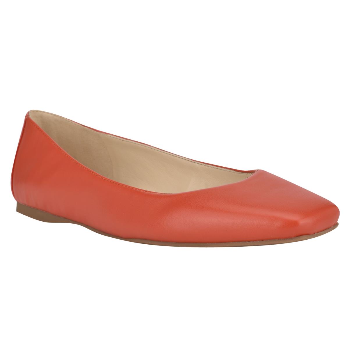 Nine West Alena Square-Varvas Naisten Ballerinat Oranssi | 0963FEUOD