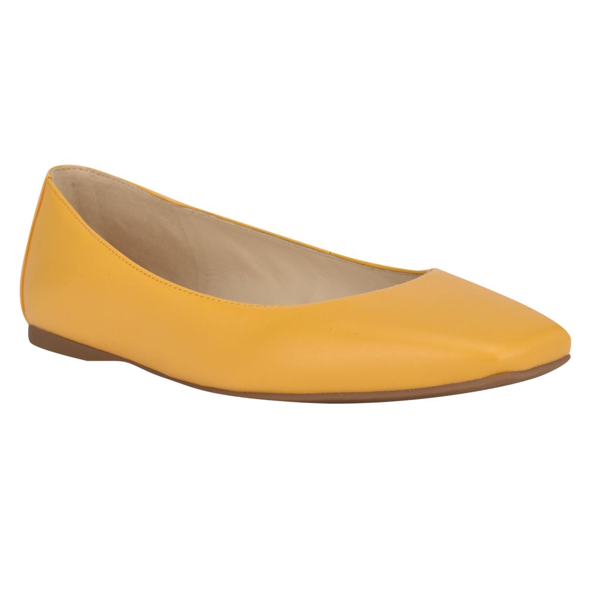 Nine West Alena Square-Varvas Naisten Ballerinat Keltainen | 7036UCXVL