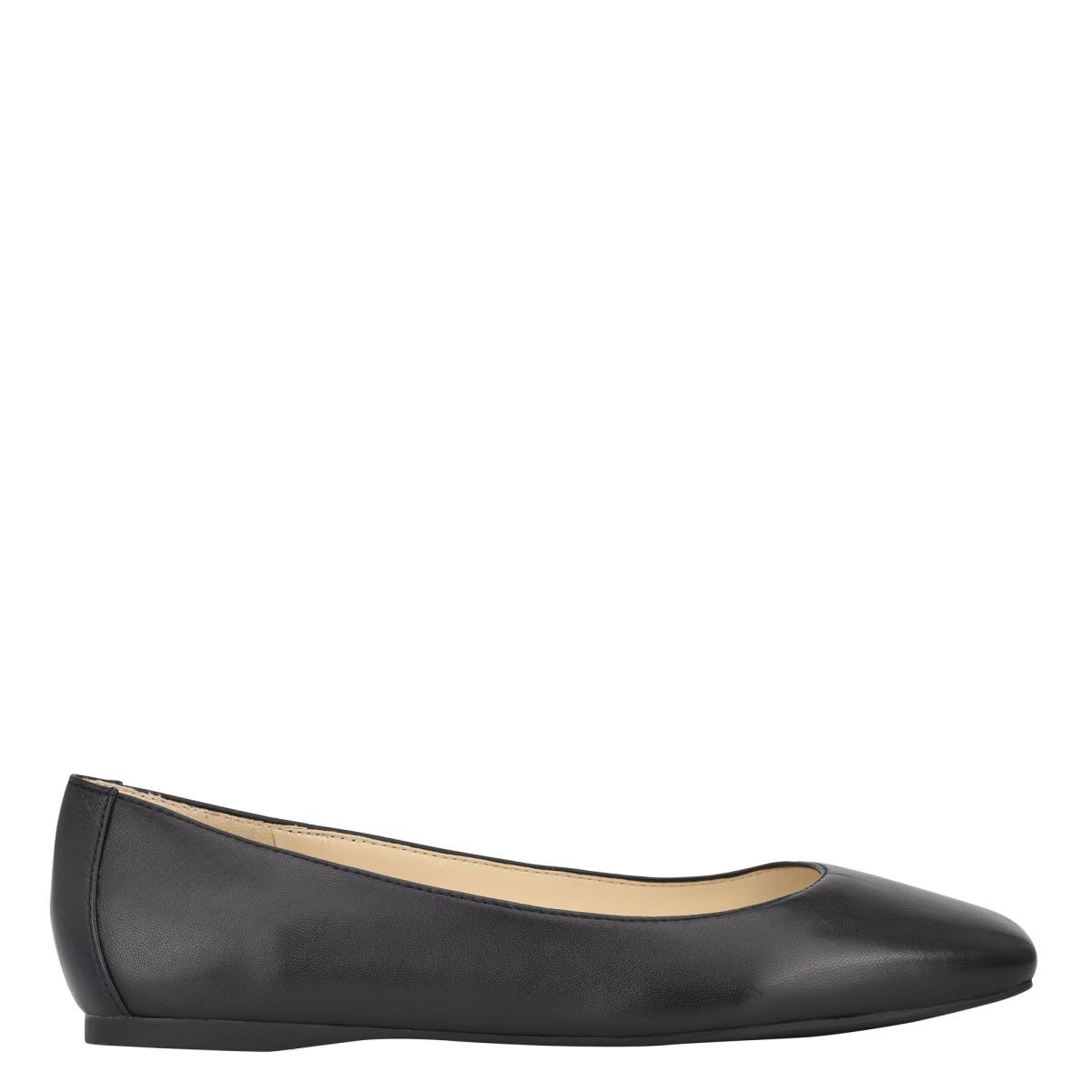 Nine West Alena Square-Varvas Naisten Flats Mustat | 3049YOENW