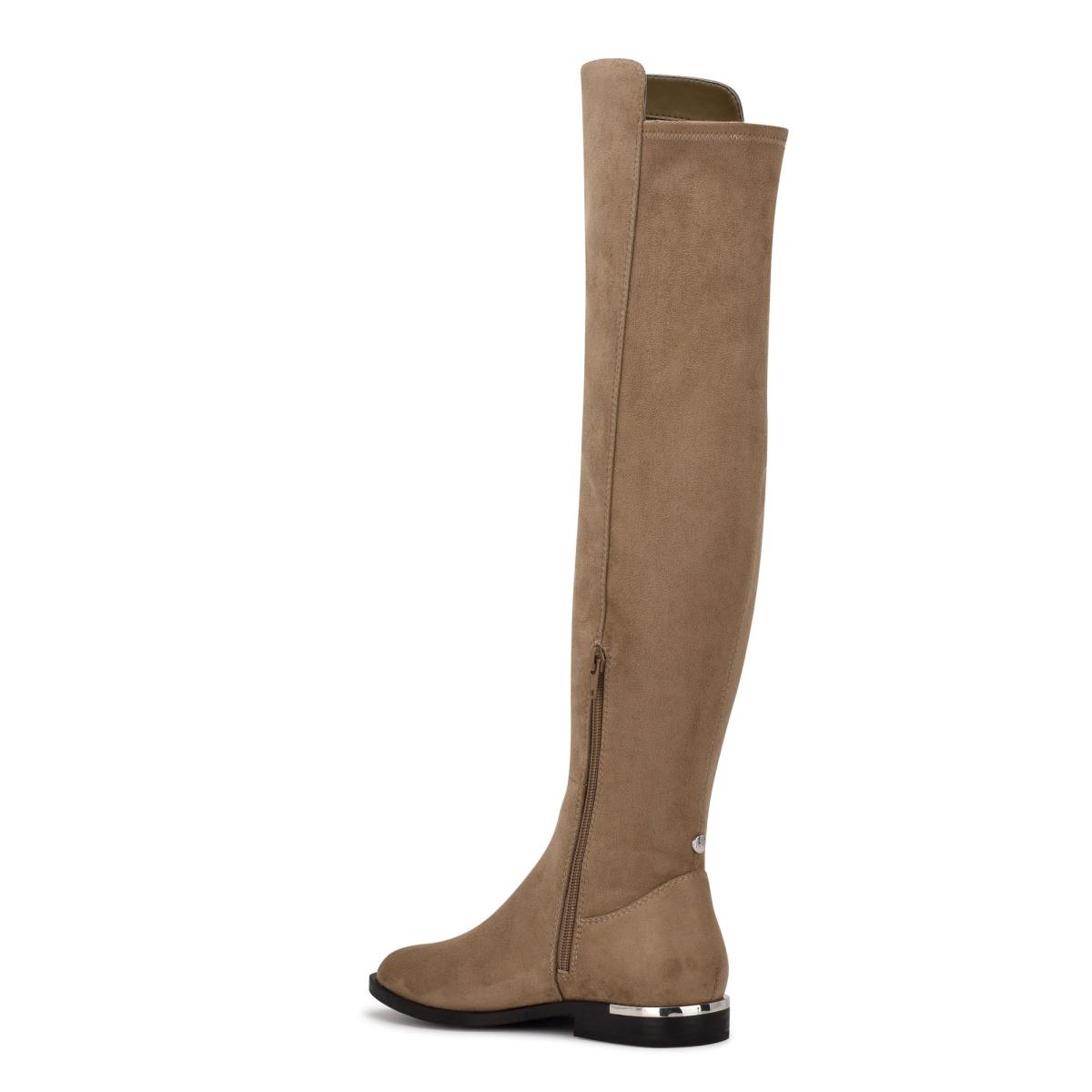 Nine West Allair Leveät Calf Over the Knee Naisten Saappaat Ruskea | 5231WEUYK