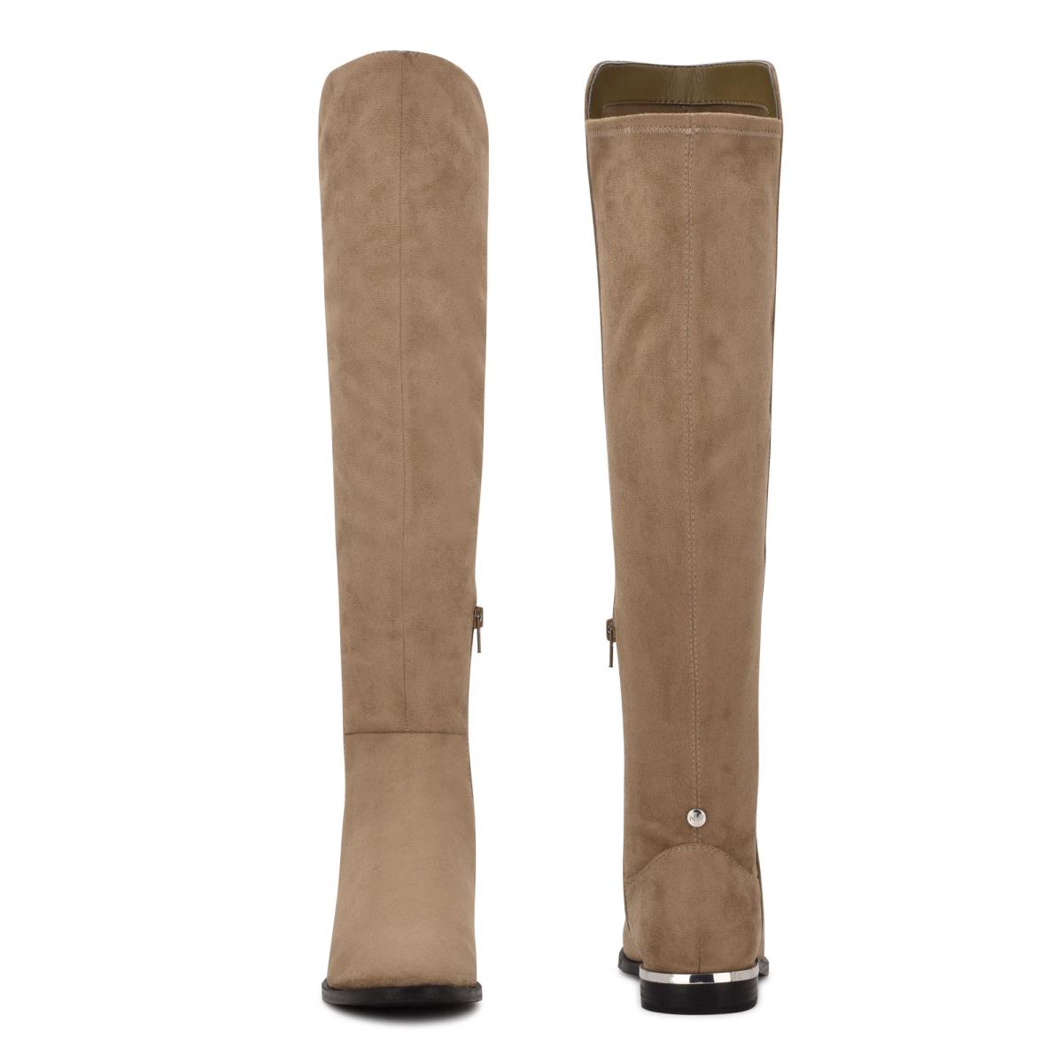 Nine West Allair Leveät Calf Over the Knee Naisten Saappaat Ruskea | 5231WEUYK