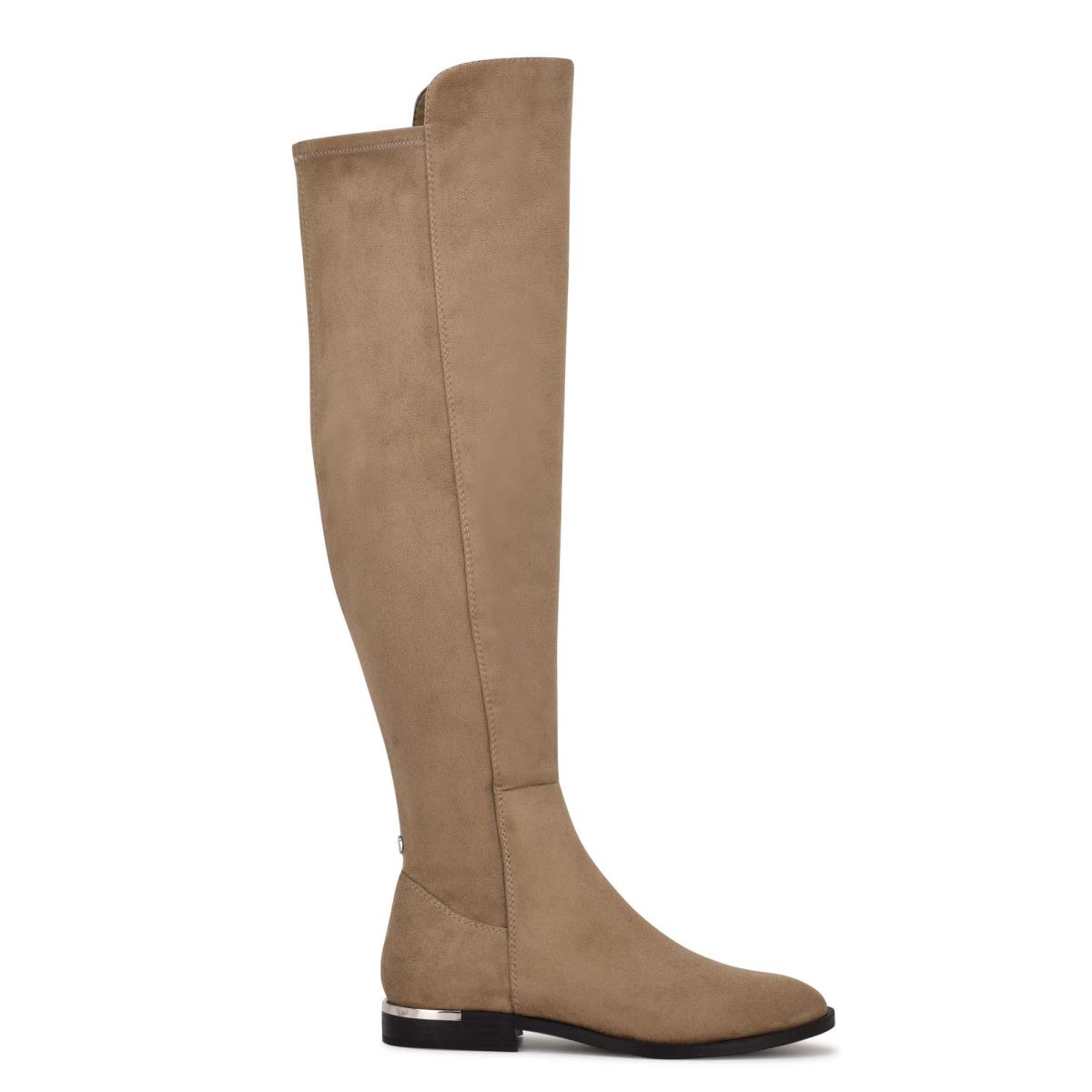 Nine West Allair Leveät Calf Over the Knee Naisten Saappaat Ruskea | 5231WEUYK