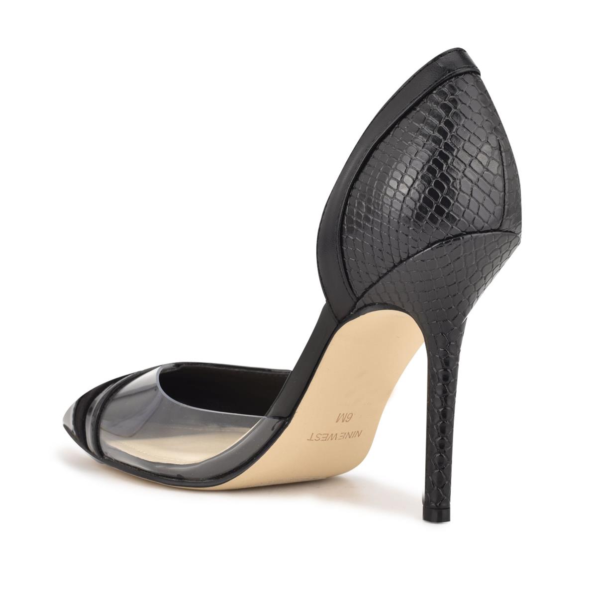 Nine West Behave Pointy Varvas Naisten Avokkaat Mustat | 9830TVELS