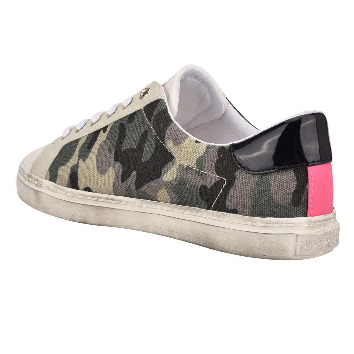 Nine West Best Naisten Rennot Tennarit Vihreä Camo | 6735FYPAQ