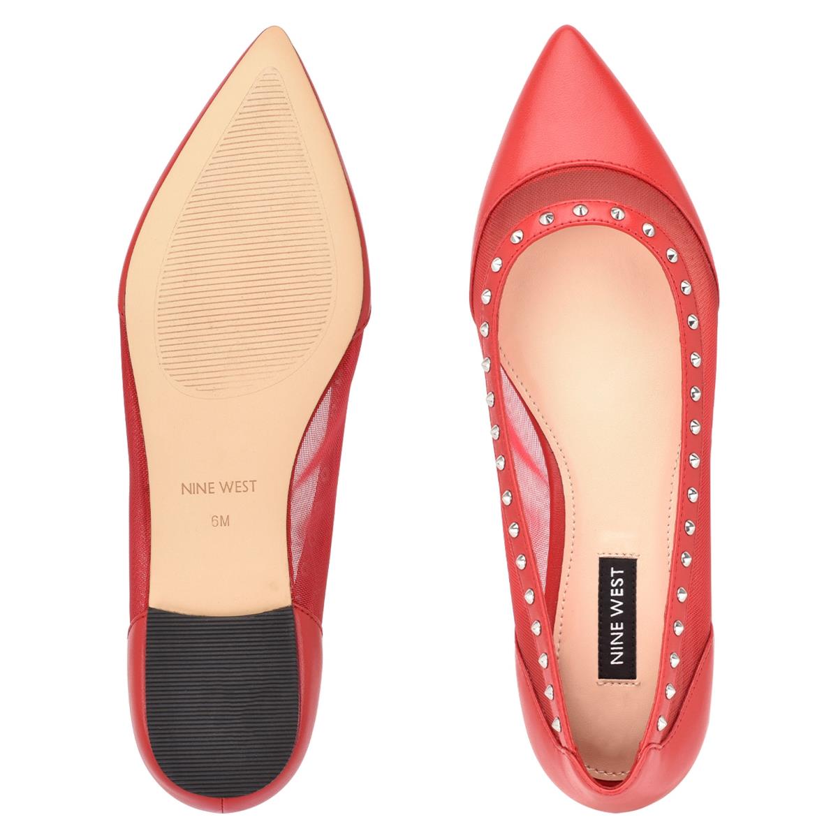 Nine West Bizzie Pointy Varvas Naisten Ballerinat Pinkki | 3109VXMNA