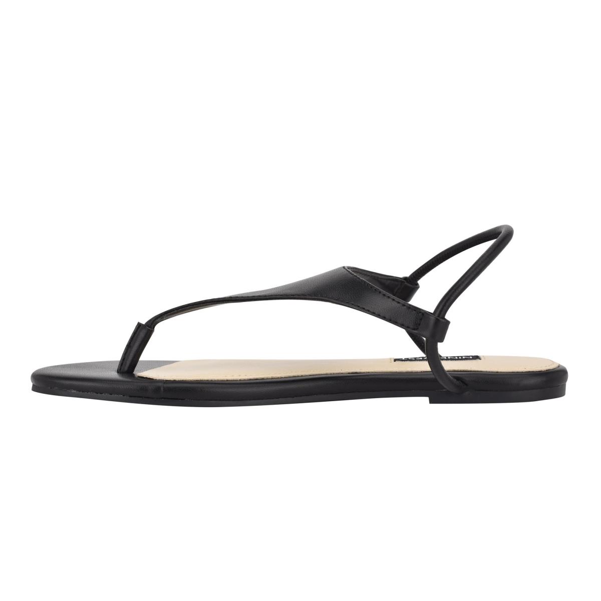 Nine West Braydin Stretch Naisten Matalat Sandaalit Mustat | 4257KRDJZ