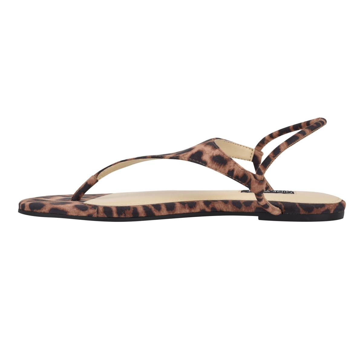 Nine West Braydin Stretch Naisten Matalat Sandaalit Leopardi | 5043PVOCD