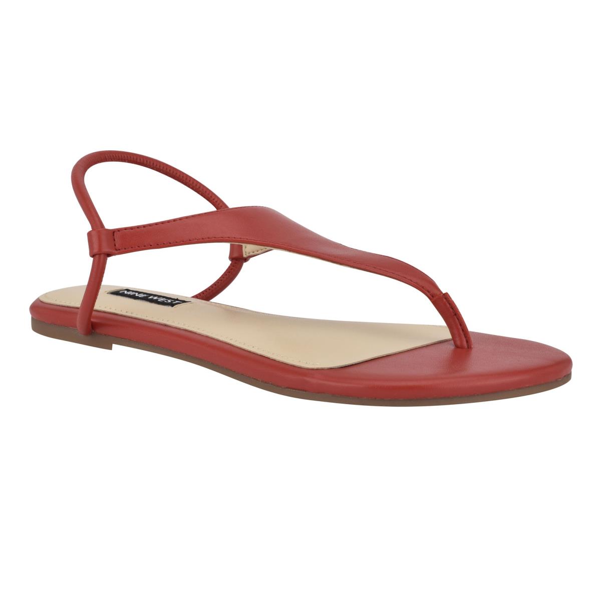 Nine West Braydin Stretch Naisten Matalat Sandaalit Punainen | 9764VTYMI