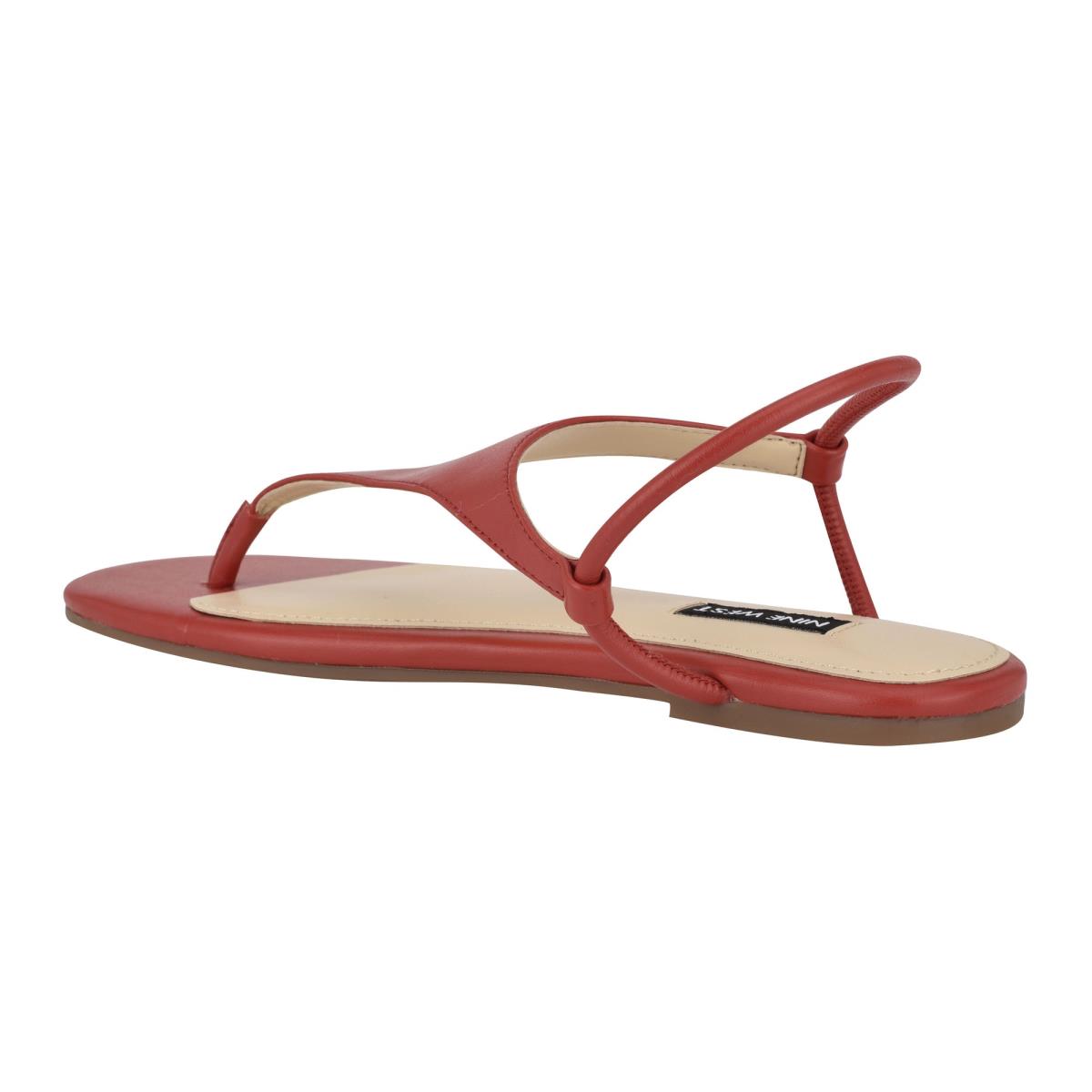 Nine West Braydin Stretch Naisten Matalat Sandaalit Punainen | 9764VTYMI