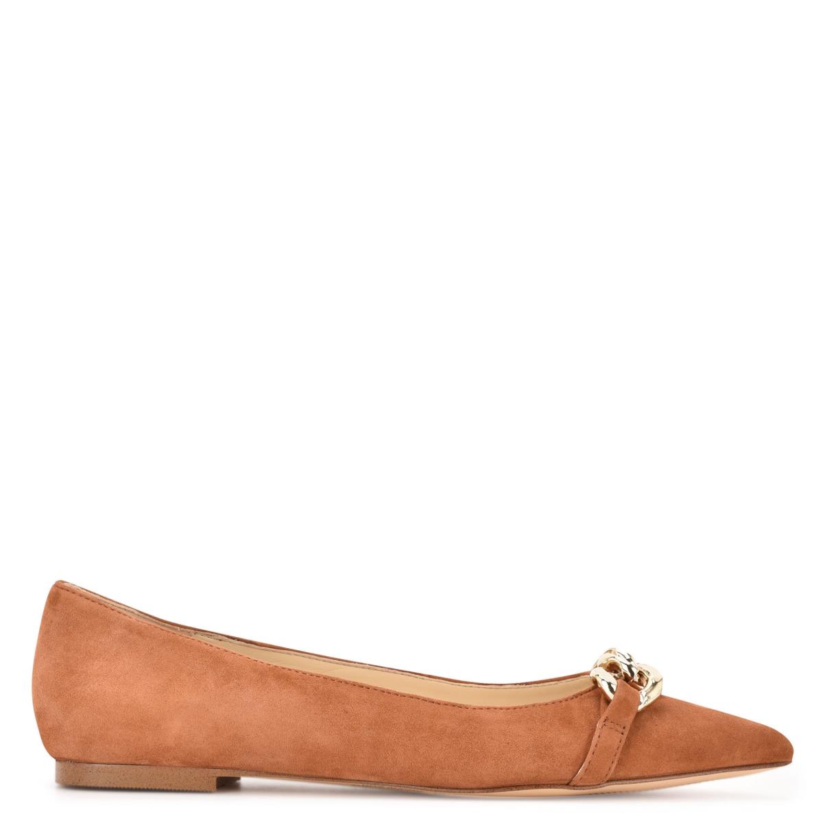 Nine West Brinks Pointy Varvas Naisten Ballerinat Beige | 3712KCQWX