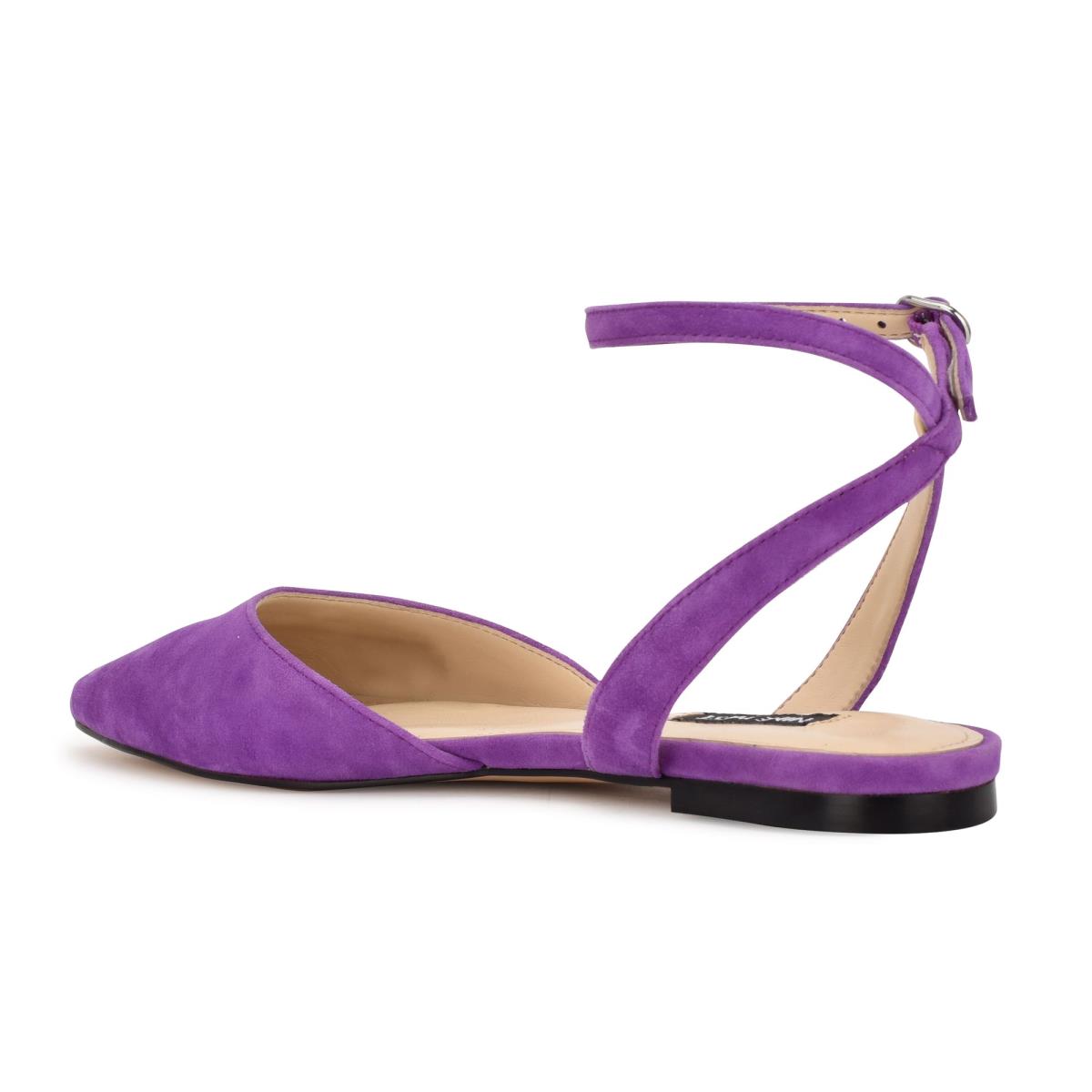 Nine West Briy Pointy Varvas Naisten Ballerinat Violetit | 4963JXSCZ