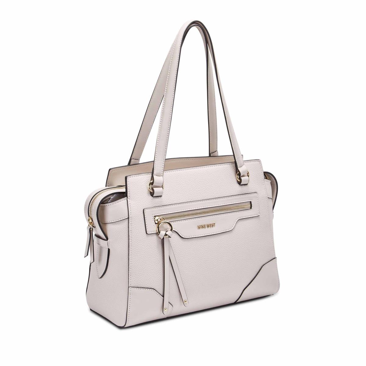 Nine West Brooklyn Jet Set Shldr Naisten Satchel Laukku Beige | 6315FLRDC