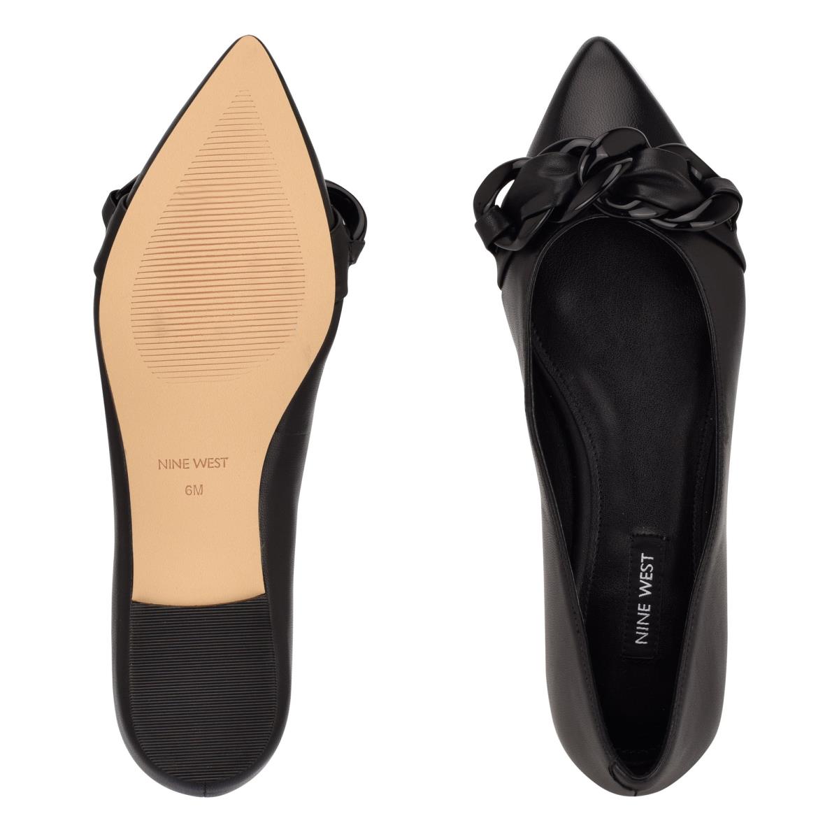 Nine West Buyme Pointy Varvas Naisten Ballerinat Mustat | 1506CNSPV