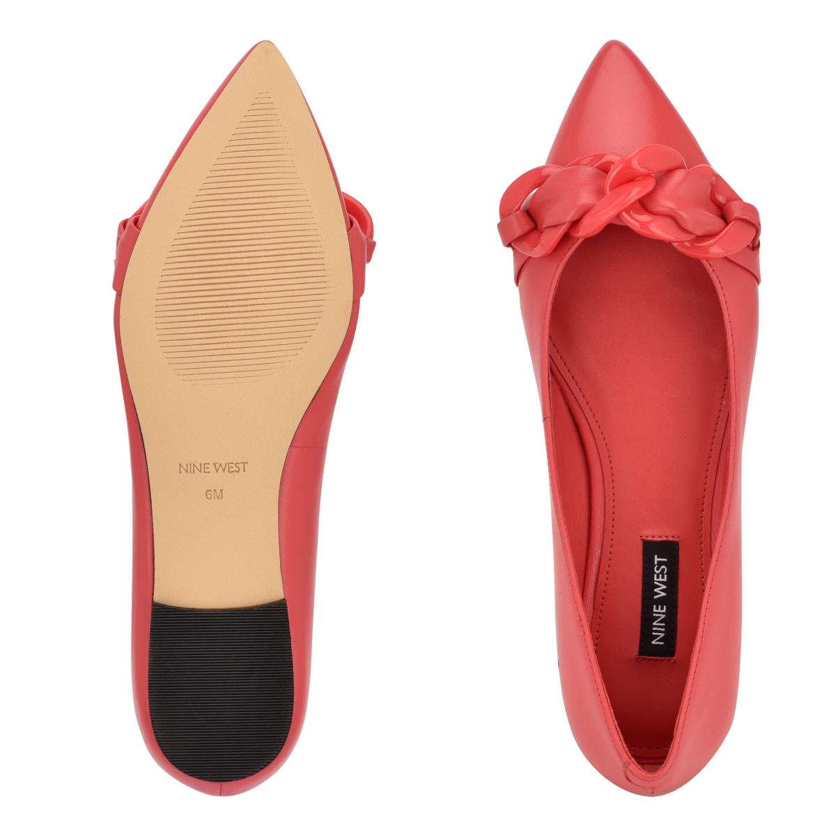 Nine West Buyme Pointy Varvas Naisten Ballerinat Koralli | 2074GPXOF