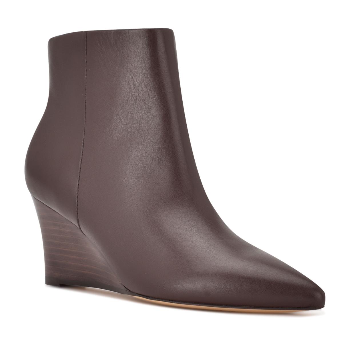 Nine West Carter Wedge Naisten Saappaat Ruskea | 8120WIZUK