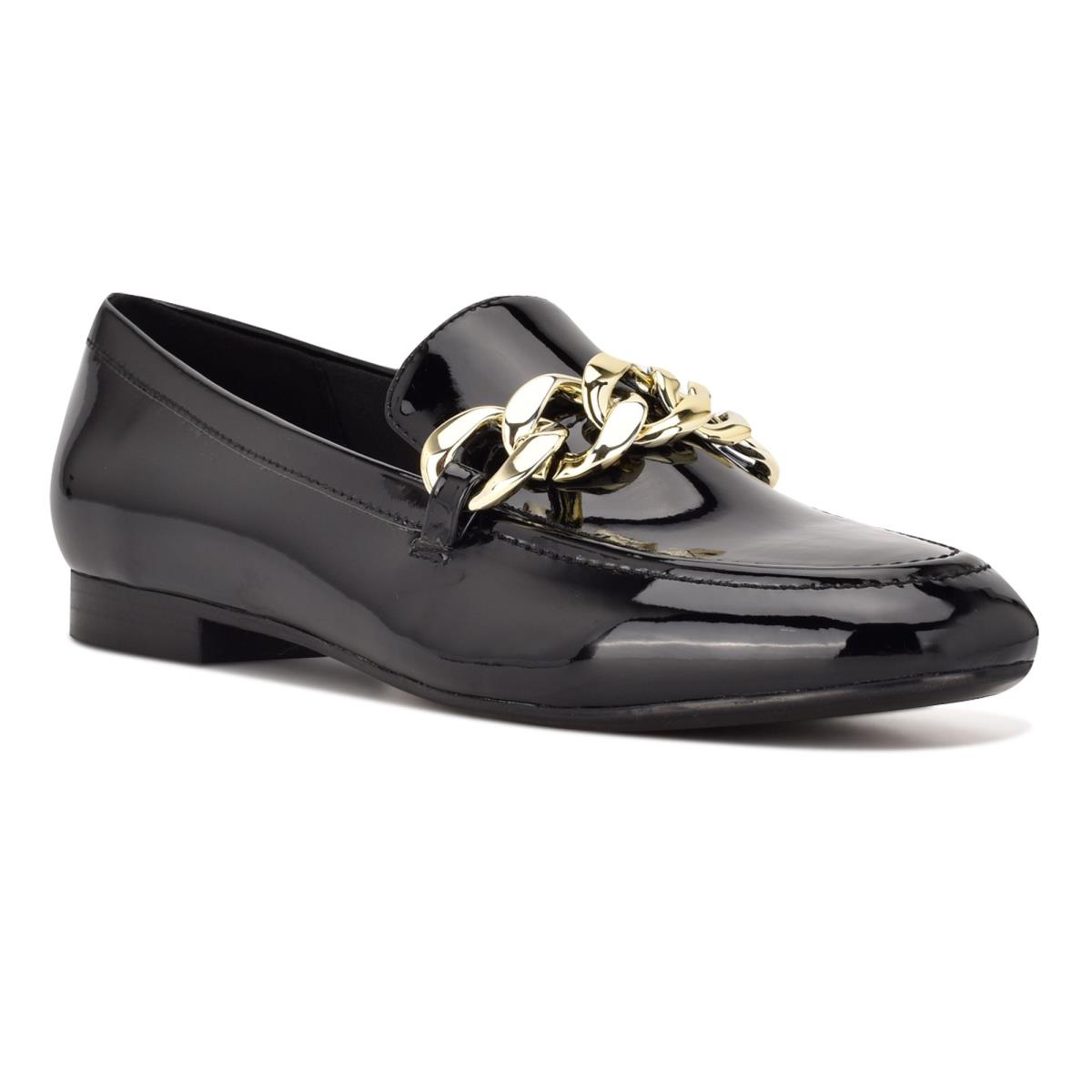 Nine West Chain Slip-On Naisten Loaferit Mustat | 0384GMFLX