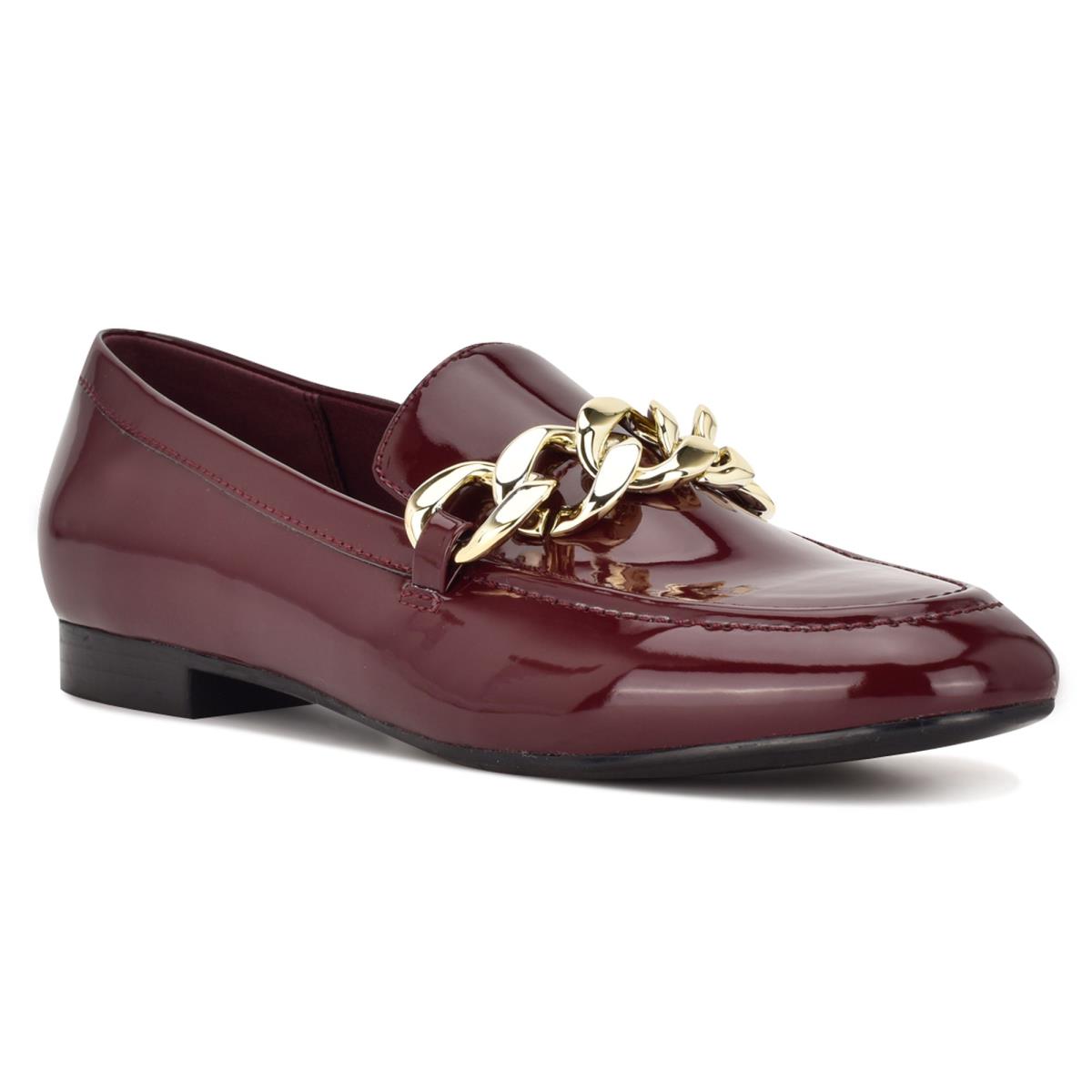 Nine West Chain Slip-On Naisten Loaferit Punainen | 8014QXPRT