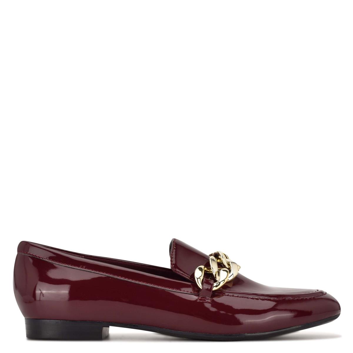 Nine West Chain Slip-On Naisten Loaferit Punainen | 8014QXPRT