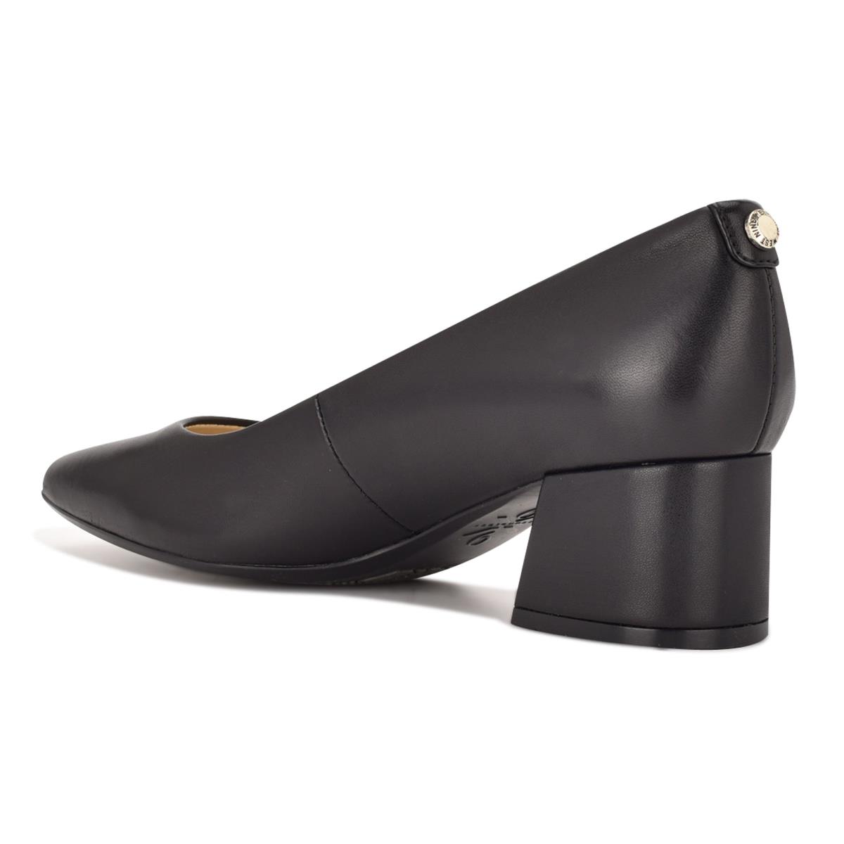 Nine West Cloe 9x9 Block Heel Naisten Avokkaat Mustat | 4603SGOQR