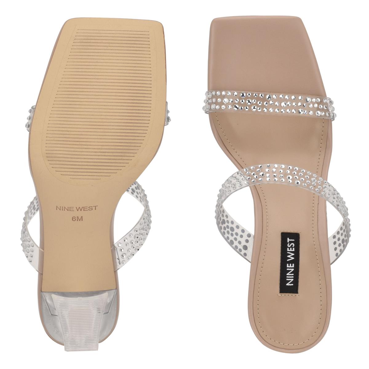 Nine West Darla Korko Naisten Slide Sandaalit Beige | 9478PECNG