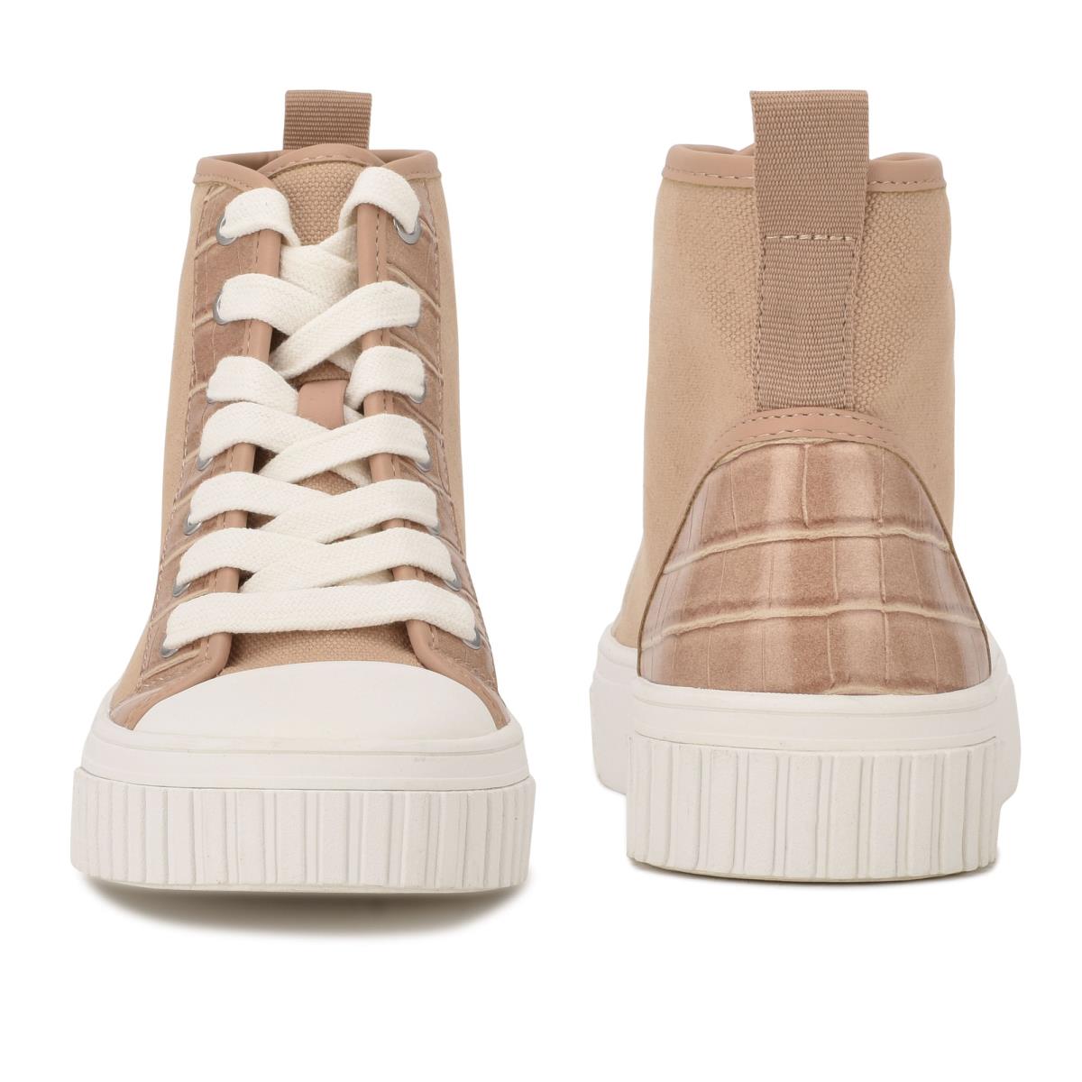 Nine West Dyiane Naisten High Top Sneakers Koralli Ruskea | 6734TUEPS