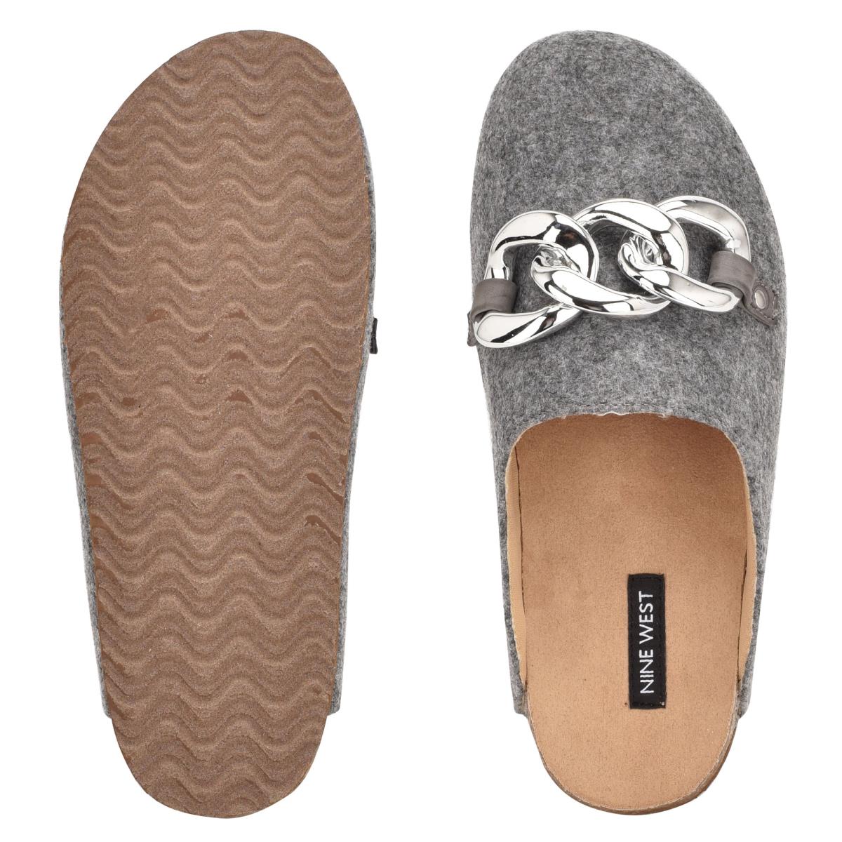 Nine West Everyth Cozy Naisten Muulit Harmaat | 8743LTXIQ