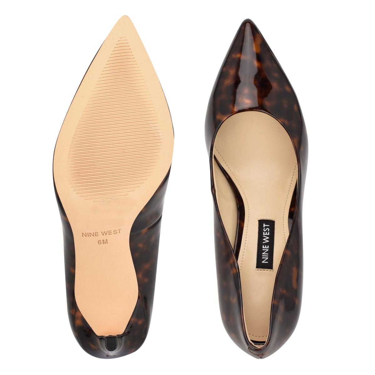 Nine West Ezra Pointy Varvas Naisten Avokkaat Kahvi | 0257CBZON