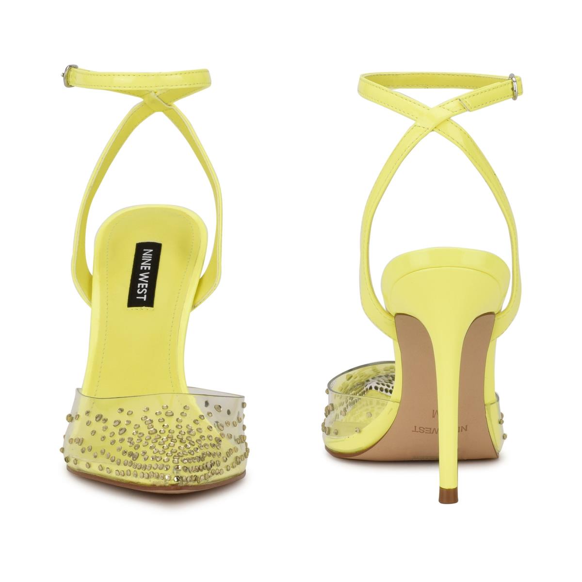 Nine West Foreva Ankle Strap Mekko Naisten Avokkaat Keltainen | 2054SXEVN