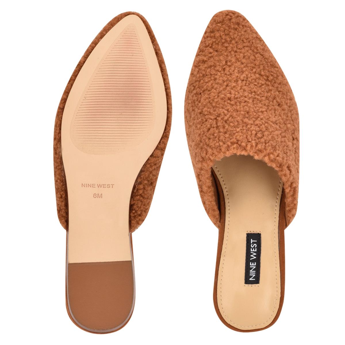 Nine West Furzy Pointy Varvas Naisten Muulit Punainen | 6823NFPBU