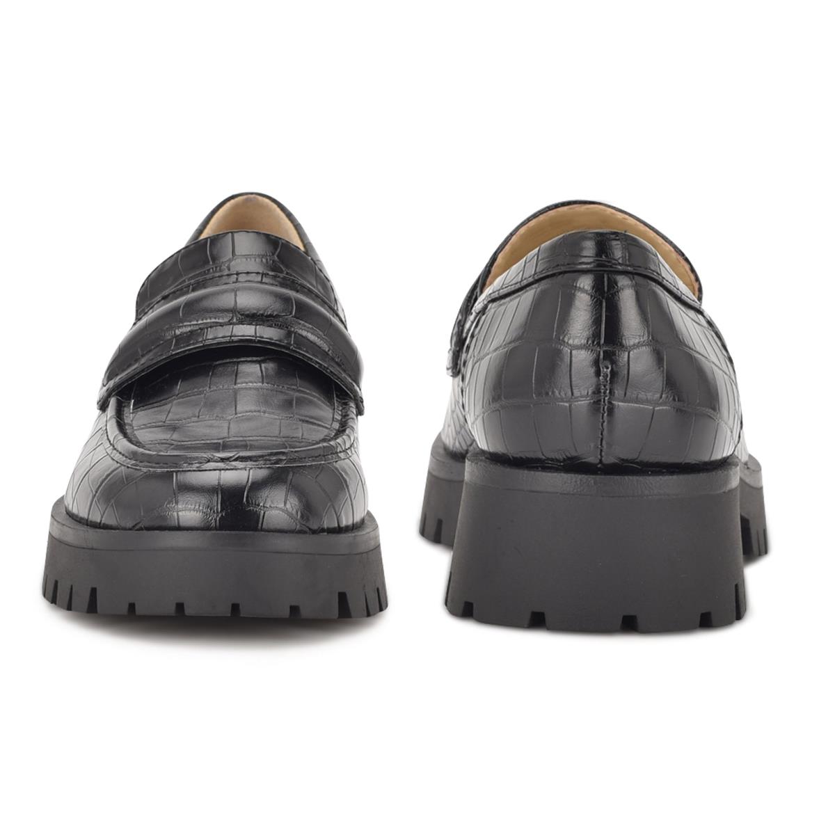 Nine West Garren Lug Sole Naisten Loaferit Mustat | 1847AGMSU