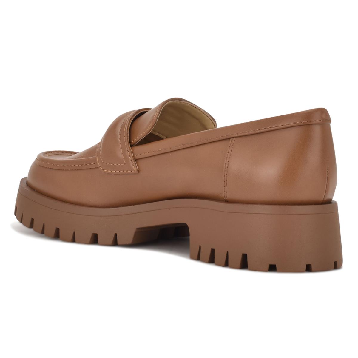 Nine West Garren Lug Sole Naisten Loaferit Ruskea | 7839TOHQF