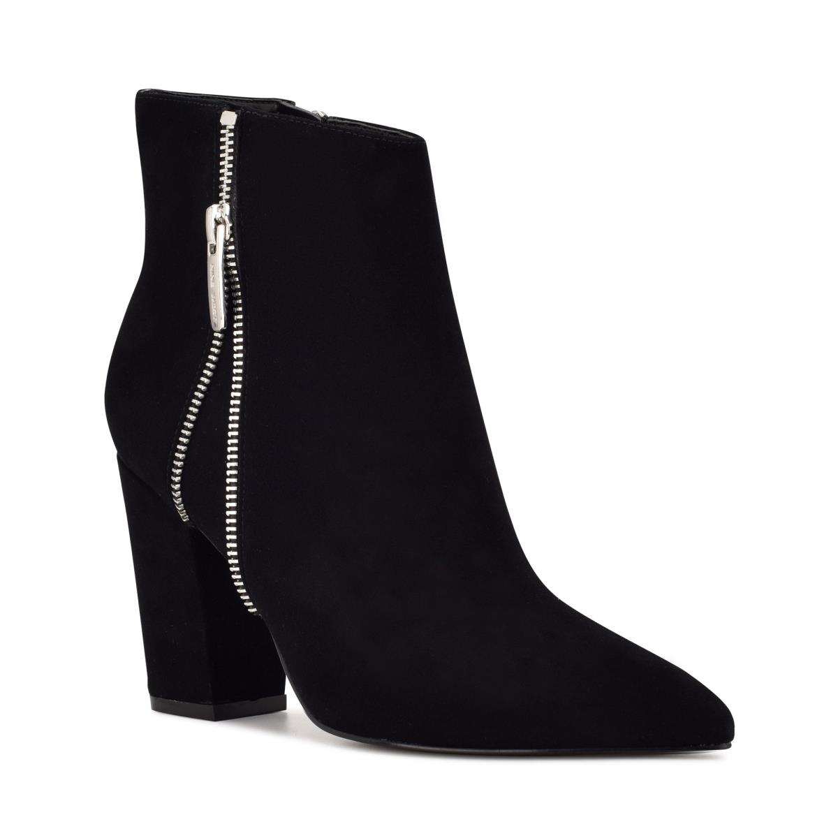 Nine West Glorya Korko Naisten Saappaat Mustat | 8031MSGXZ