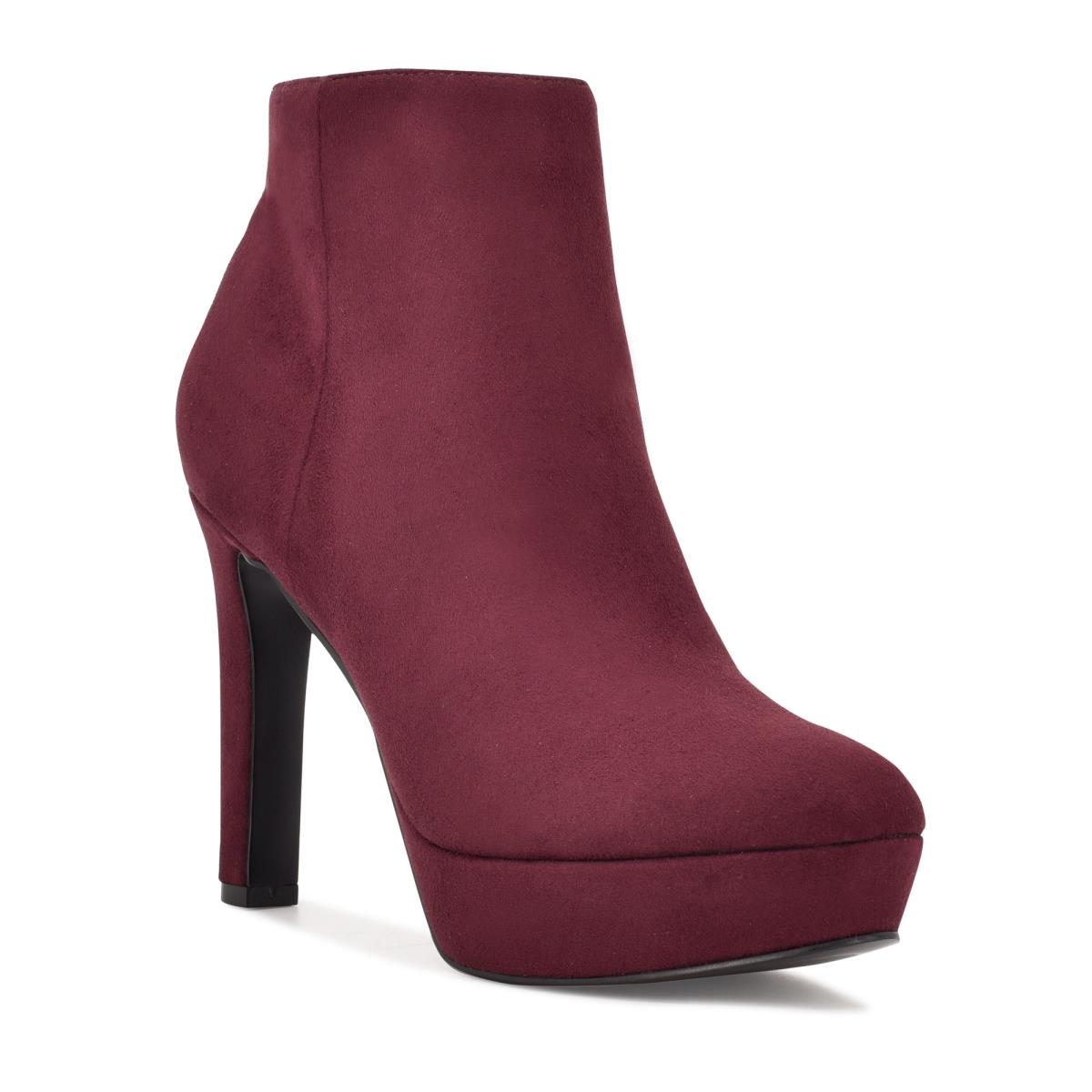 Nine West Glowup Platform Naisten Saappaat Claret | 5438AHGLF