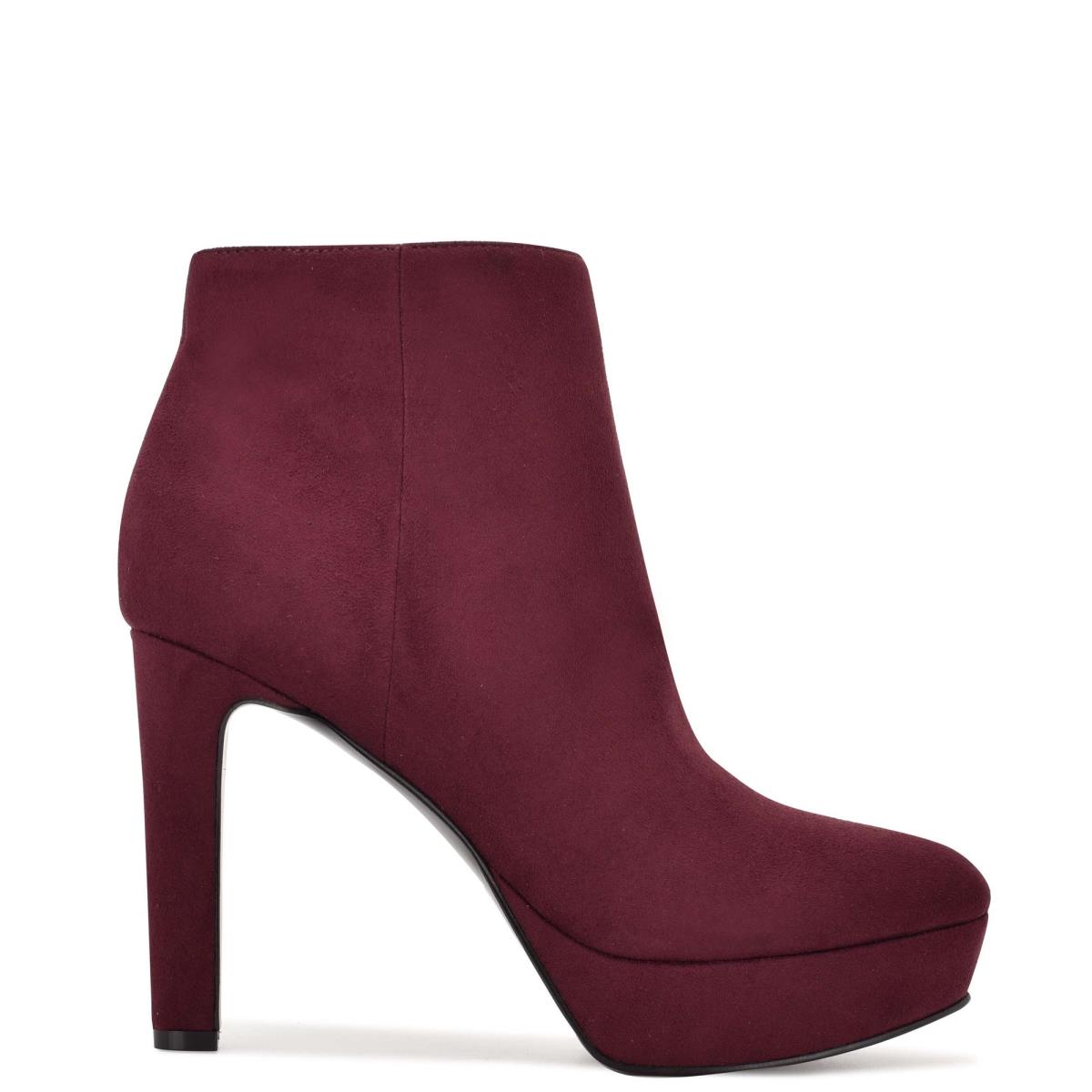 Nine West Glowup Platform Naisten Saappaat Claret | 5438AHGLF