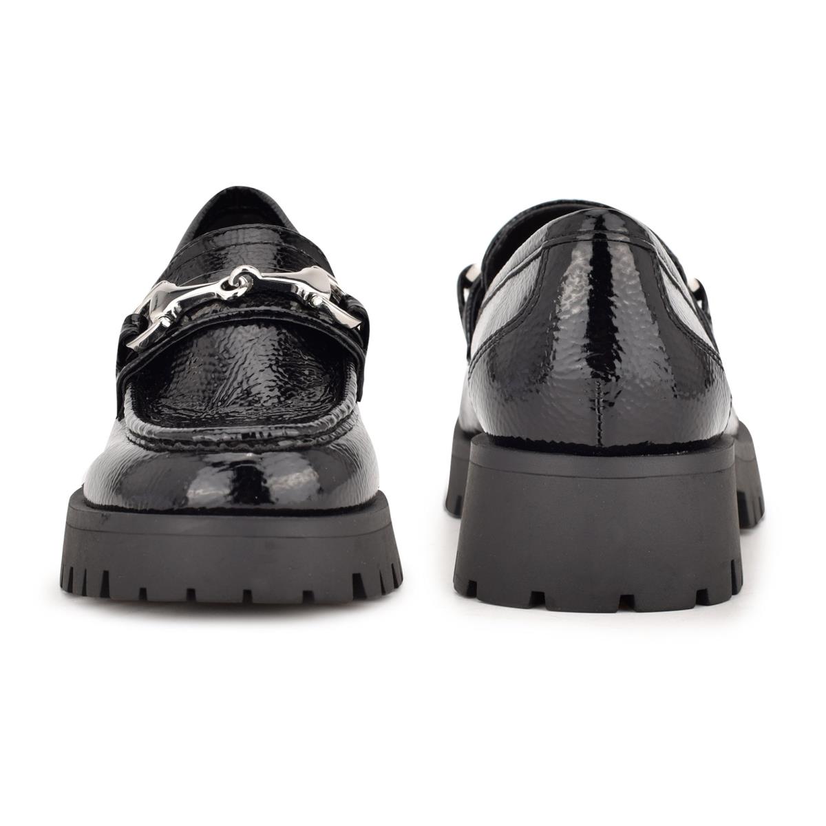 Nine West Gonehme Lug Sole Naisten Loaferit Mustat | 7816WFRTX