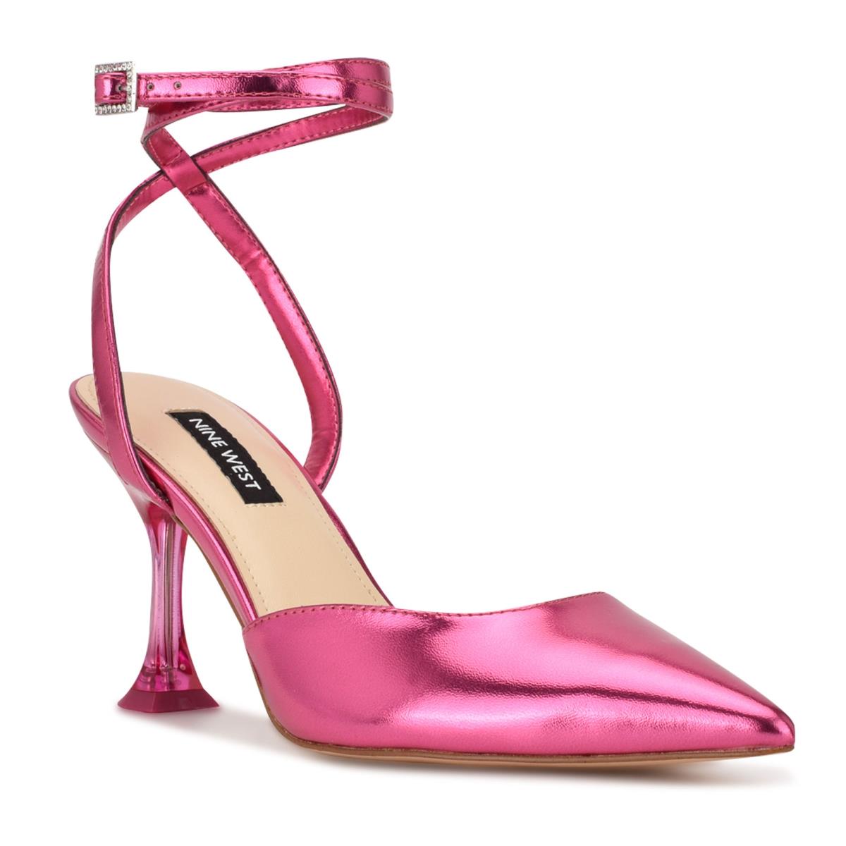 Nine West Harlowe Ankle Strap Naisten Avokkaat Pinkki | 4289LWGBS