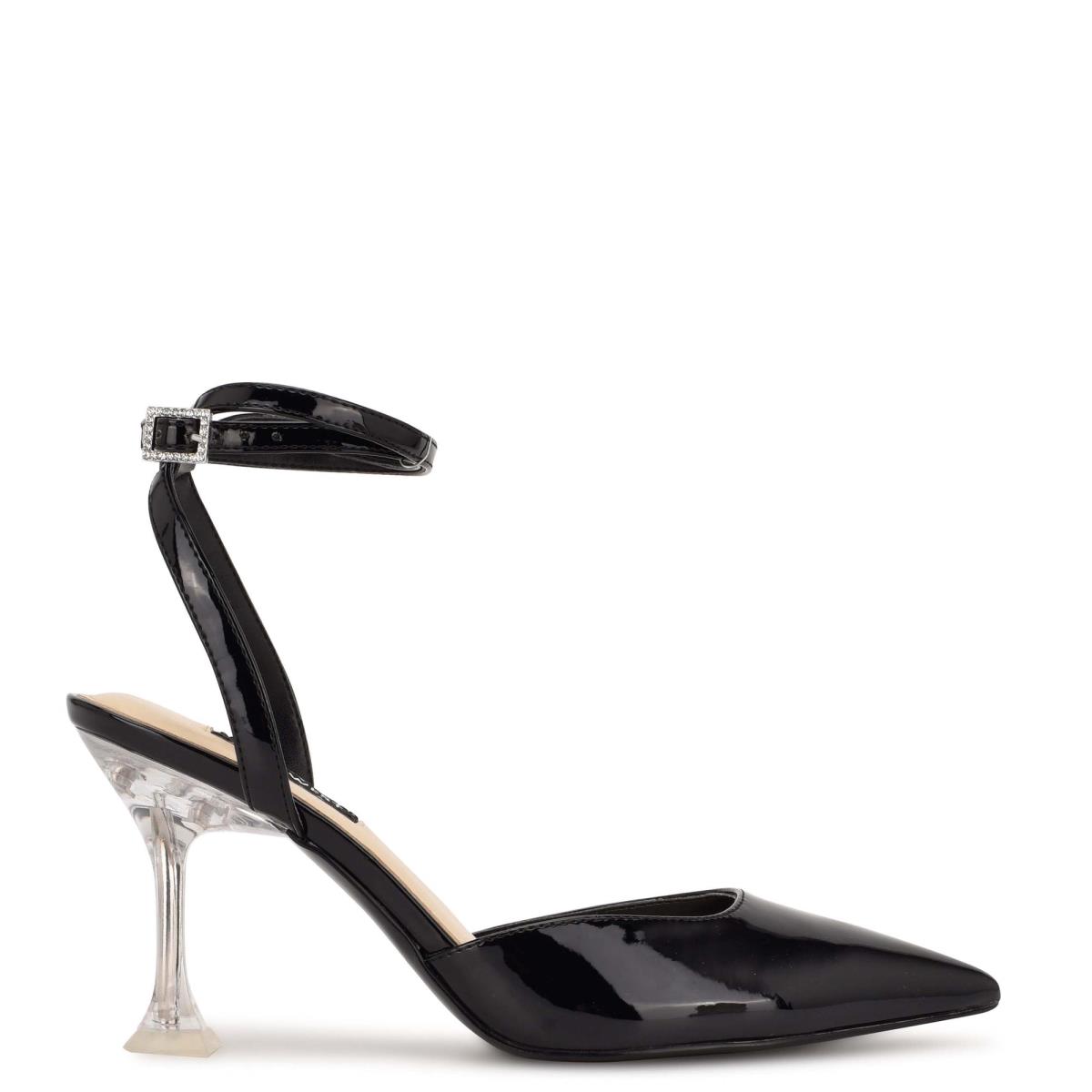 Nine West Harlowe Ankle Strap Naisten Avokkaat Mustat | 6475XZSUF