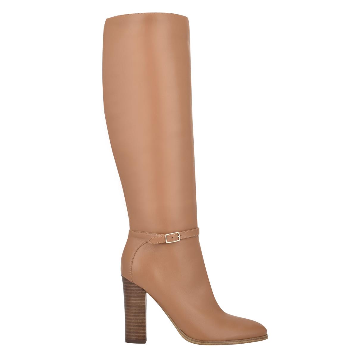 Nine West Kimy Naisten Korkokengät Saappaat Beige | 1420LVERX