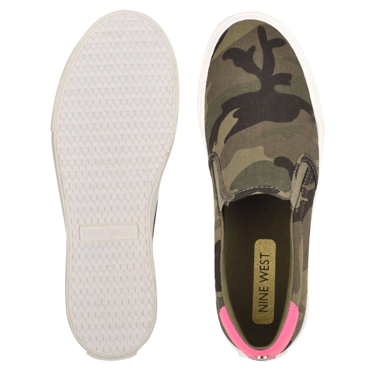 Nine West Lala Naisten Slip On Tennarit Camo | 7038DKXJQ