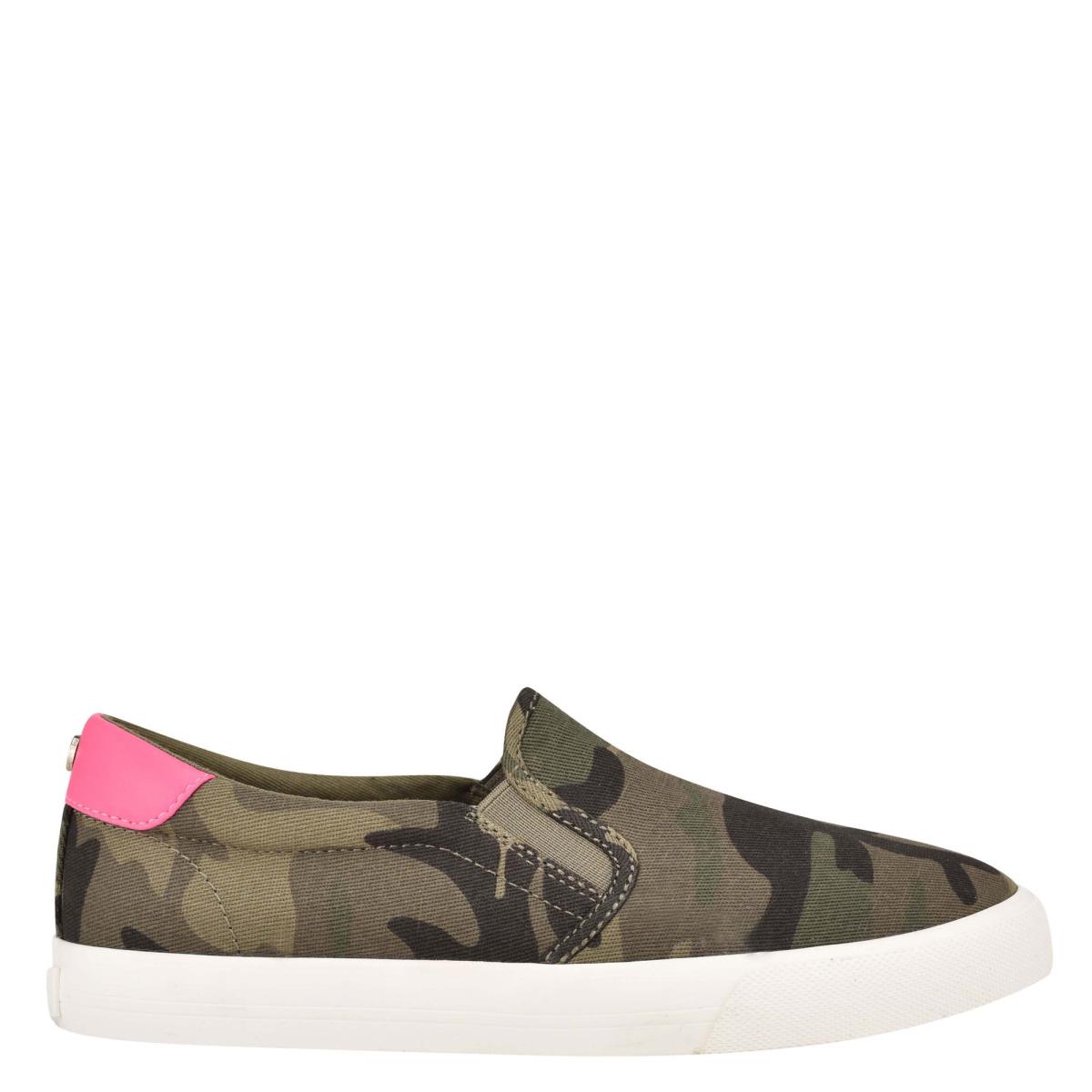 Nine West Lala Naisten Slip On Tennarit Camo | 7038DKXJQ