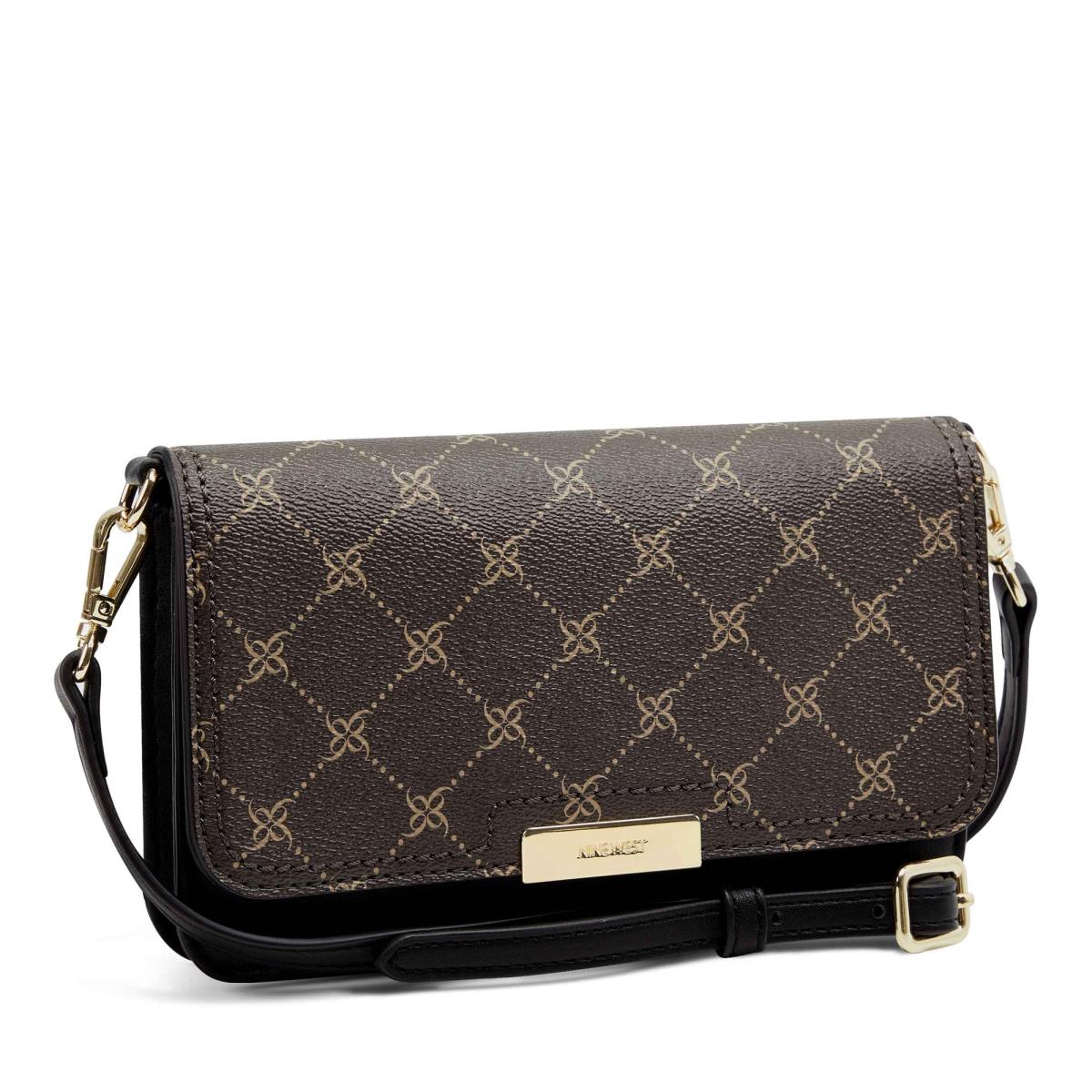 Nine West Lawson Wallet On A String Naisten Crossbody Laukut Ruskea Mustat | 0573NYPCA