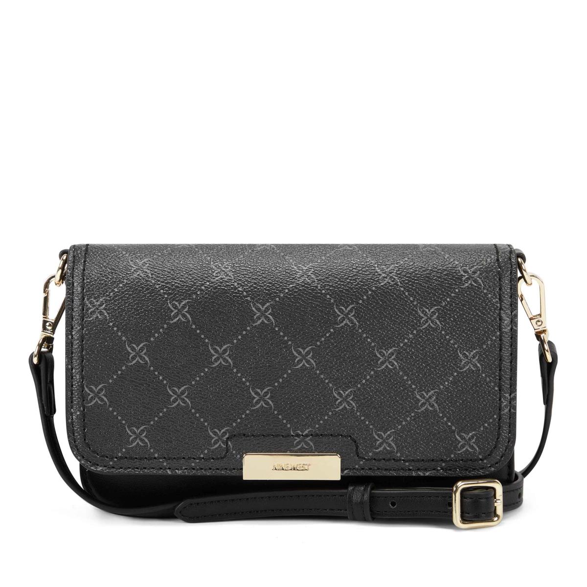 Nine West Lawson Wallet On A String Naisten Crossbody Laukut Mustat | 2568ZUQTY